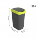 ROTHO Twist Lime - odpadkový koš – 25l - Fotogalerie 4