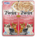 INABA CAT Twin tuňák s kuřecím v bujónu – pochoutka pro kočky – 2x40g - Fotogalerie 1