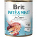 BRIT Paté & Meat Salmon - vlhké krmivo pro psy - 800g - Fotogalerie 1