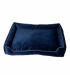 GO GIFT Lux navy blue - pelíšek pro domácí mazlíčky - 95 x 70 x 9 cm - Fotogalerie 1