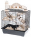 INTER-ZOO Rocky + Terrace beige - klec pro křečka - Fotogalerie 1