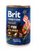 BRIT Premium by Nature Pork with trachea - mokré krmivo pro psy - 400g - Fotogalerie 1