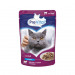 PREVITAL Cat Food Mix 4 Příchutě Kuře, Telecí, Losos, Drůbež – mokré krmivo pro kočky – 96 x 100 g - Fotogalerie 4
