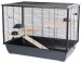INTER-ZOO Hugo Wood black - klec pro hlodavce - 78 x 48 x 58cm - Fotogalerie 1