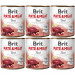 BRIT Paté & Meat Beef - vlhké krmivo pro psy - 6x800g - Fotogalerie 1