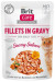BRIT Care Fillets in Gravy lososové filety v omáčce - vlhké krmivo pro kočky - 85 g - Fotogalerie 1