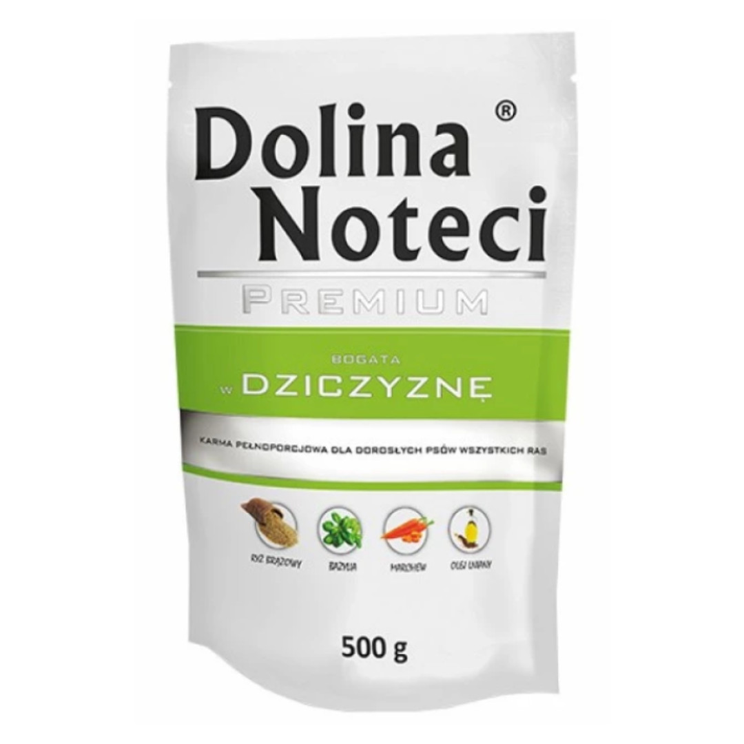 Dolina Noteci Premium zvěřina bohatá - vlhké krmivo pro psy - 500g - foto 1
