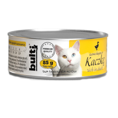 BULTI Mielonka MIX 5 příchutí - mokré krmivo pro kočky - 6x85g - foto 9