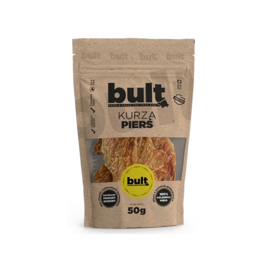 BULT Drůbeží salámky + BULT Eko kuřecí prsa – pochoutka pro psy – 2x50g + 2x150g - foto 3