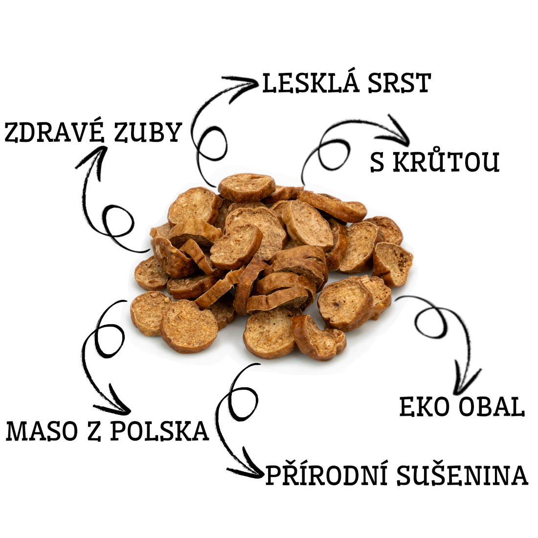 BULT Dried turkey slices - pamlsek pro psa - 100g - foto 2