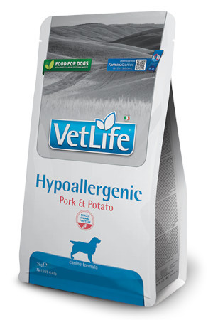 FARMINA Vet Life Hypoallergenic Pork & Potato - suché krmivo pro psy - 2 kg - foto 4