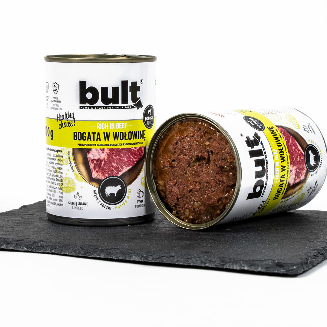 BULT MIX příchutí – mokré krmivo pro psy – 12×400 g - foto 10