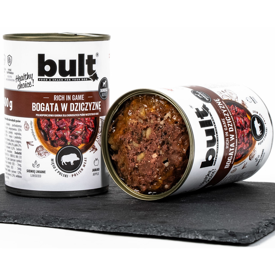 BULT MIX příchutí – mokré krmivo pro psy – 12×400 g - foto 6