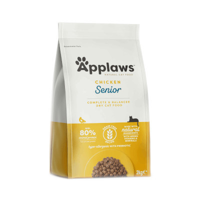 APPLAWS Senior Chicken - suché krmivo pro kočky - 2kg - foto 3