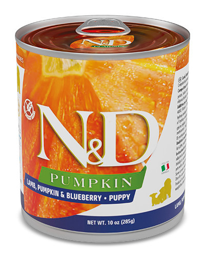 Mokré krmivo pro psy - FARMINA N&D DOG LAMB&PUMPKIN&BLUEBERRY PUPPY 285g - foto 2