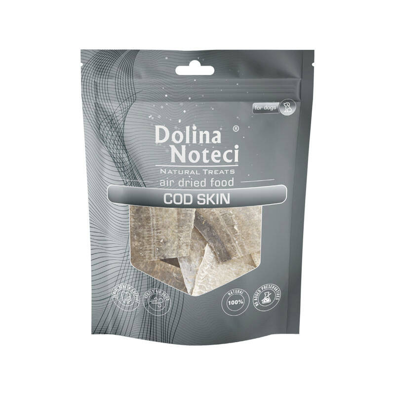 DOLINA NOTECI Natural Treats tresčí kůže – pochoutka pro psa – 30g - foto 1