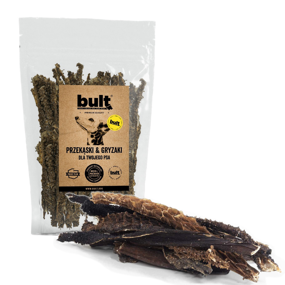 BULT Hovězí žvýkání - pamlsek pro psy - 400g - foto 1