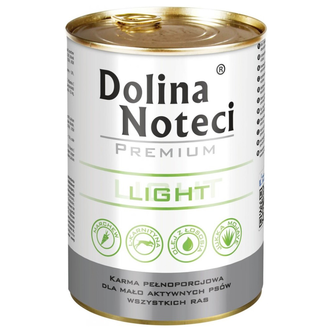 DOLINA NOTECI Premium Light - Mokré krmivo pro psy - Vepřové, Kuřecí - 400 g - foto 1
