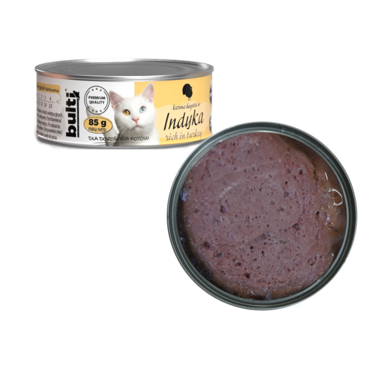 BULTI Mielonka MIX 5 příchutí - mokré krmivo pro kočky - 6x85g - foto 4