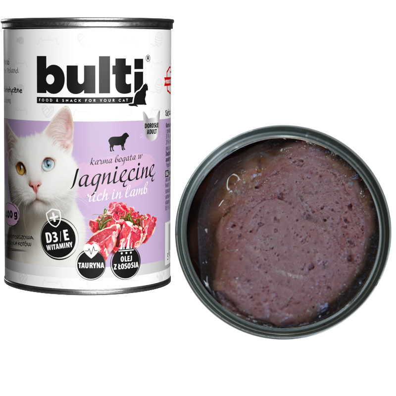 BULTI Mielonka Mix 6 příchutí - vlhké krmivo pro kočky - 36x400g - foto 1