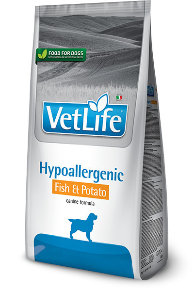 FARMINA Vet Life Hypoallergenic Fish & Potato suché krmivo pro psy - 12 kg. - foto 3