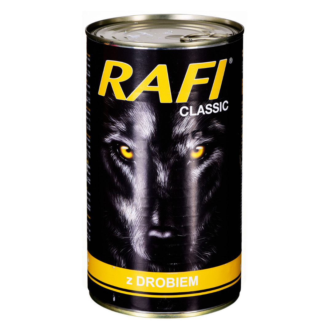 DOLINA NOTECI Rafi Classic s drůbeží - mokré krmivo pro psy - 1240g - foto 1