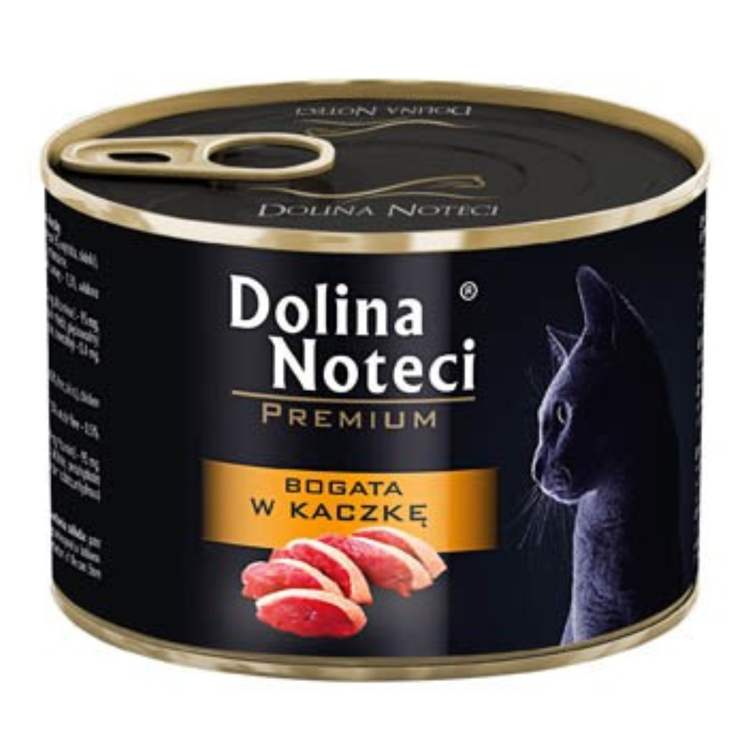 DOLINA NOTECI Premium Rich in duck - mokré krmivo pro kočky - 185g - foto 1