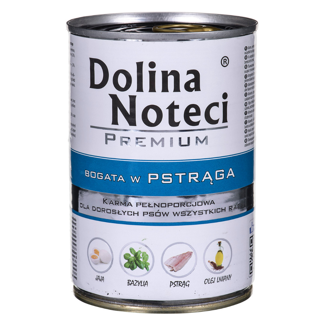 Dolina Noteci Premium Trout - vlhké krmivo pro psy 400 g - foto 1