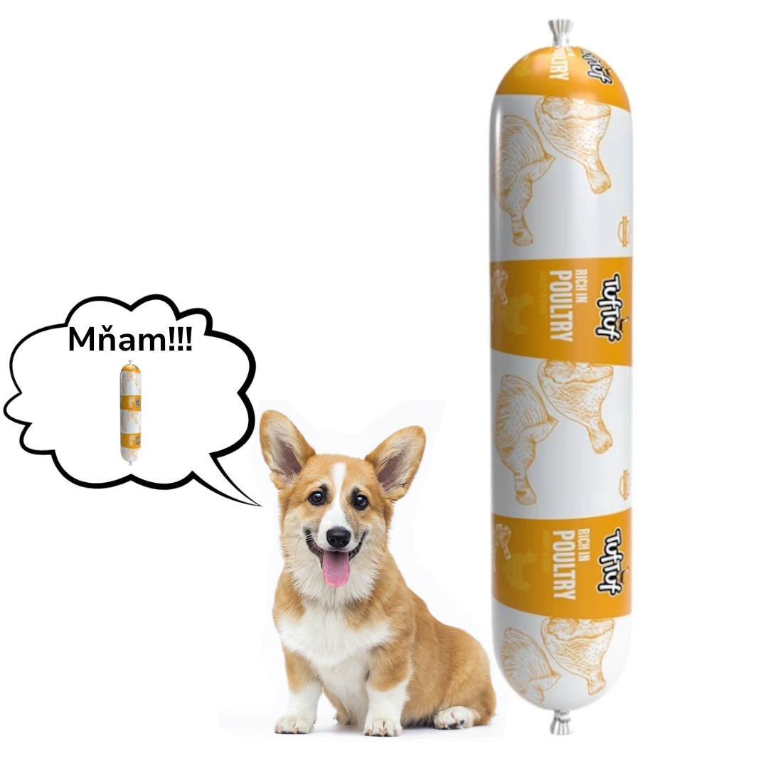 TUF TUF Bar MIX příchutí - mokré krmivo pro psy - 12x900g - foto 1