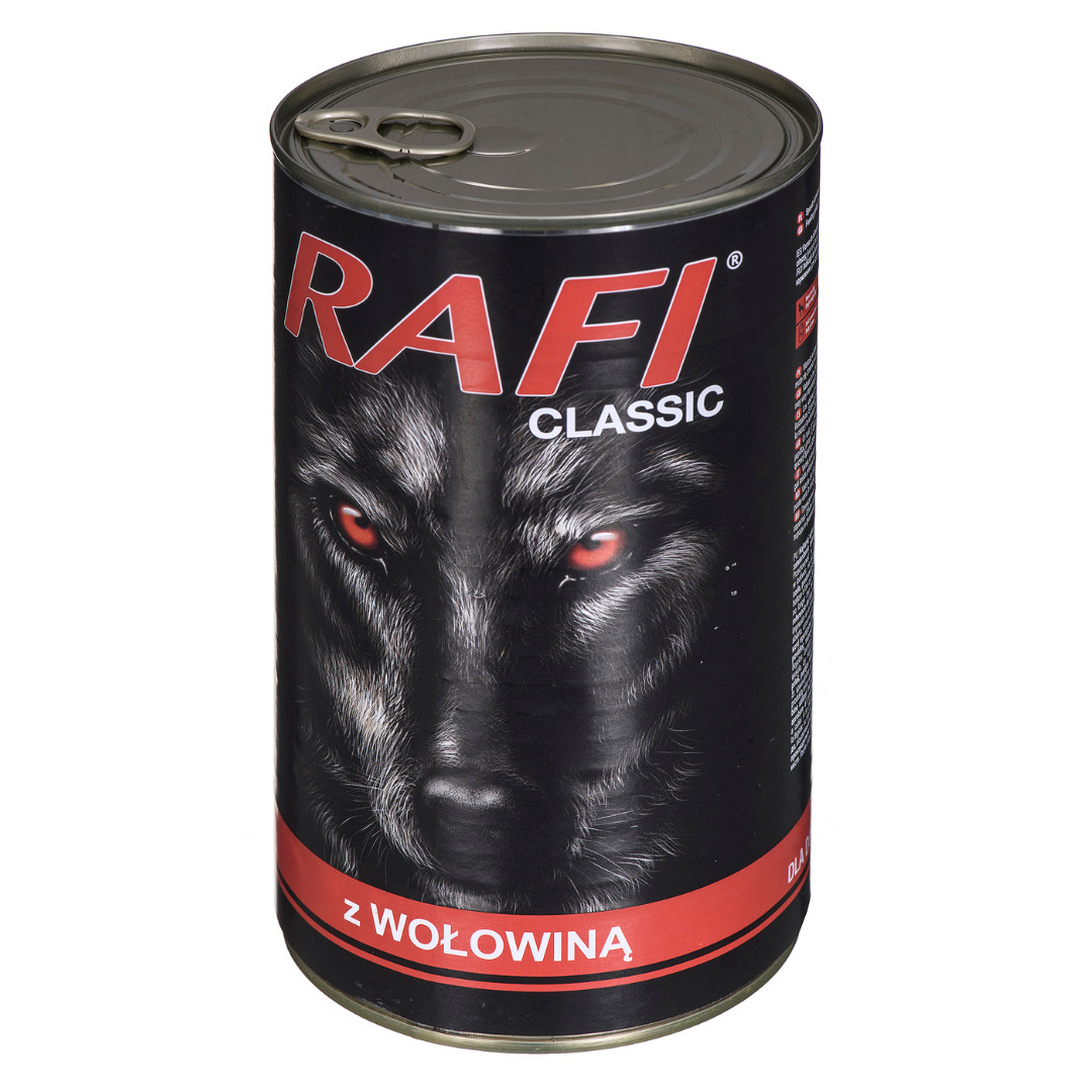 DOLINA NOTECI Rafi Classic hovězí - vlhké krmivo pro psy 1240 g - foto 2