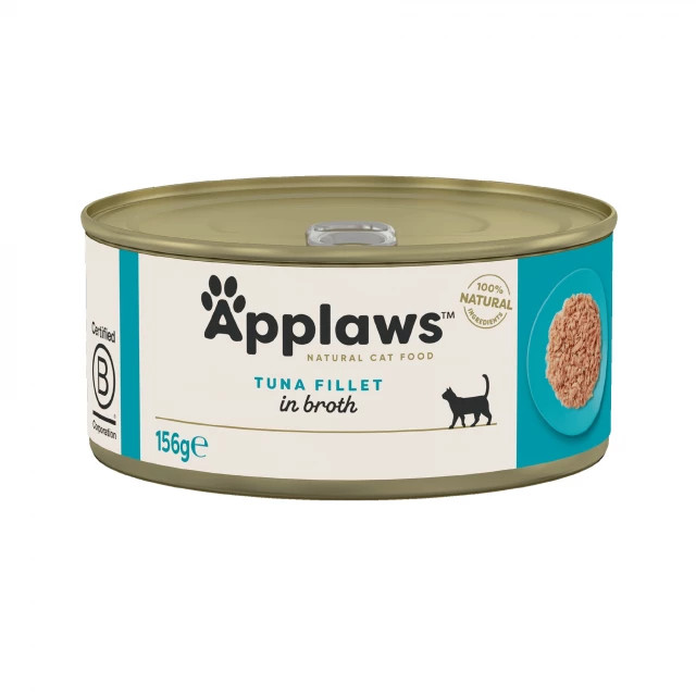 APPLAWS Fish selection multipack in broth - mokré krmivo pro kočky - 12x70g - foto 2