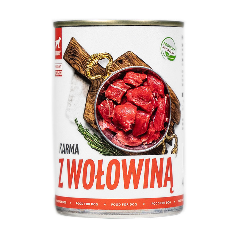 TUF TUF Hovězí mokré krmivo pro psy - 6x800g - foto 2