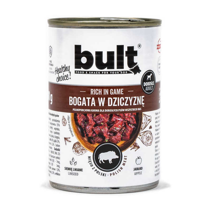 DOLINA NOTECI Prémiový mix příchutí + směs příchutí BULT - mokré krmivo pro psy - 30x800g - foto 10