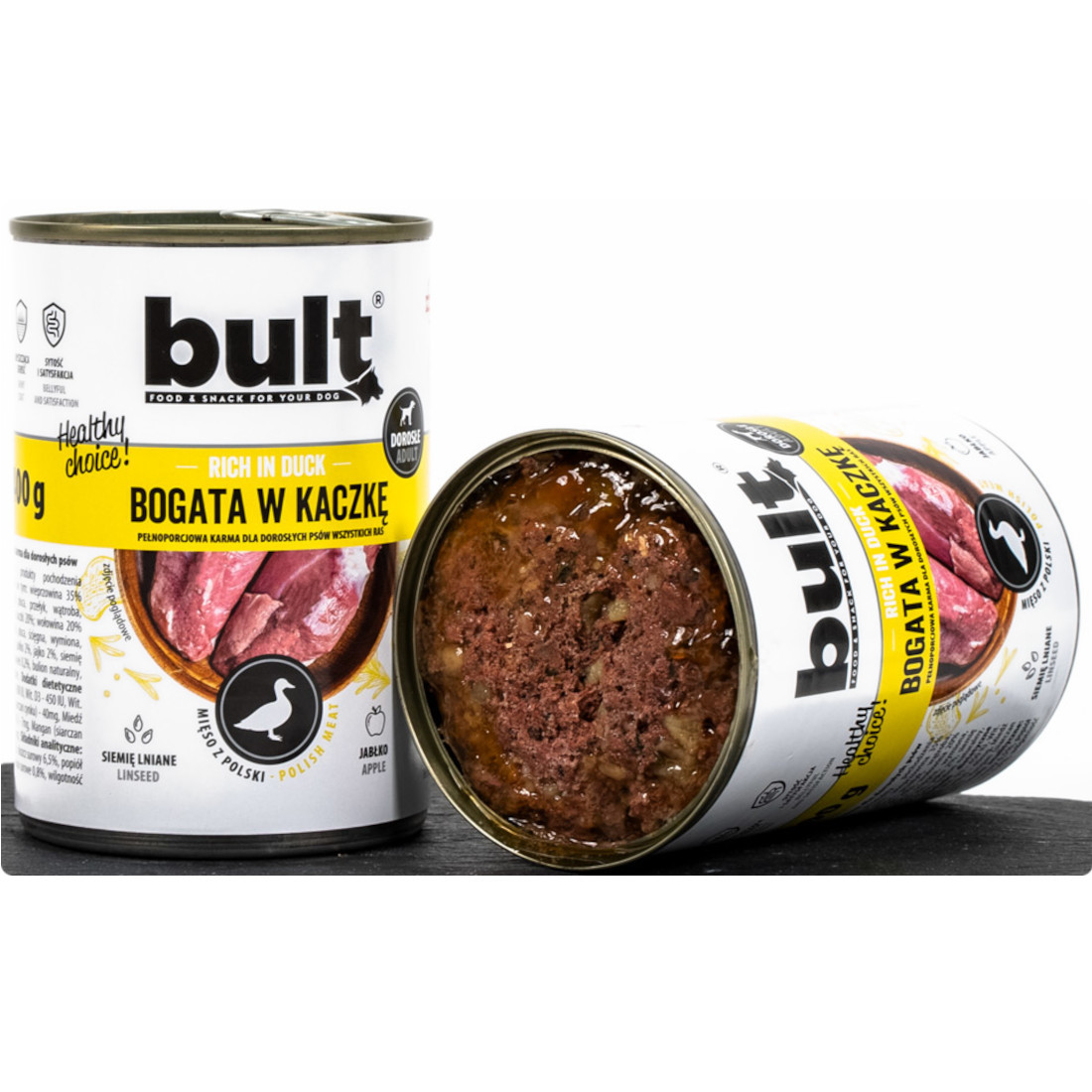 BULT MIX příchutí – mokré krmivo pro psy – 12×400 g - foto 8