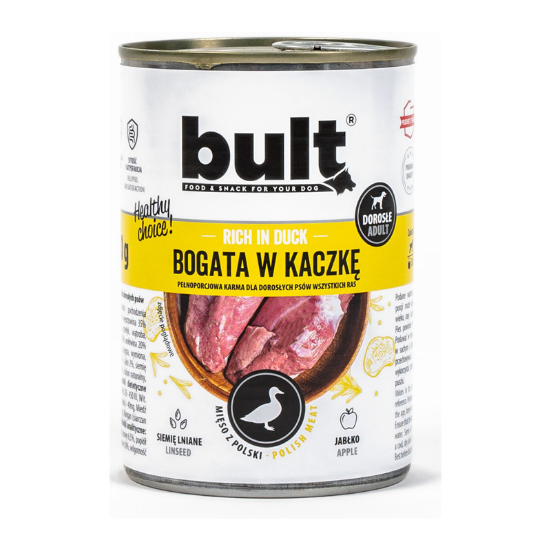 DOLINA NOTECI Prémiový mix příchutí + směs příchutí BULT - mokré krmivo pro psy - 30x800g - foto 8