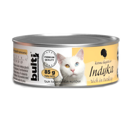 BULTI Mielonka MIX 5 příchutí - mokré krmivo pro kočky - 6x85g - foto 6